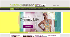 Desktop Screenshot of neferterishepherd.com