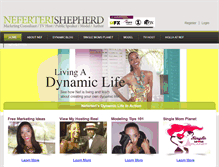 Tablet Screenshot of neferterishepherd.com